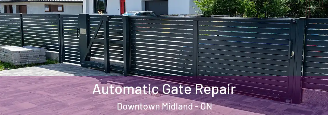 Automatic Gate Repair Downtown Midland - ON