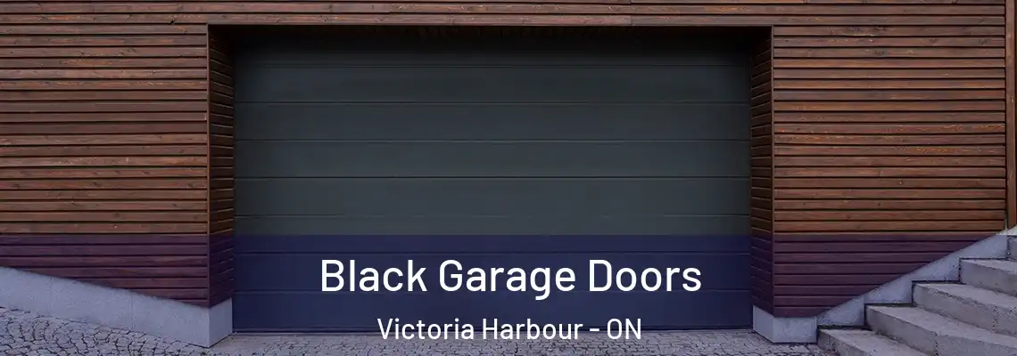 Black Garage Doors Victoria Harbour - ON