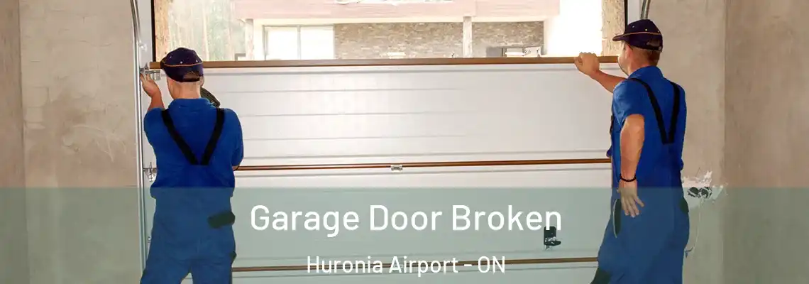  Garage Door Broken Huronia Airport - ON