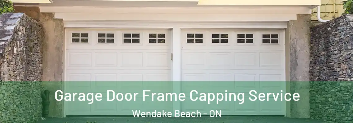 Garage Door Frame Capping Service Wendake Beach - ON