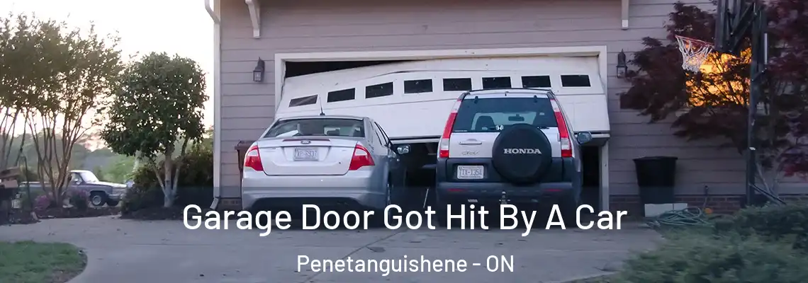 Garage Door Got Hit By A Car Penetanguishene - ON
