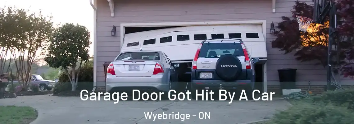 Garage Door Got Hit By A Car Wyebridge - ON