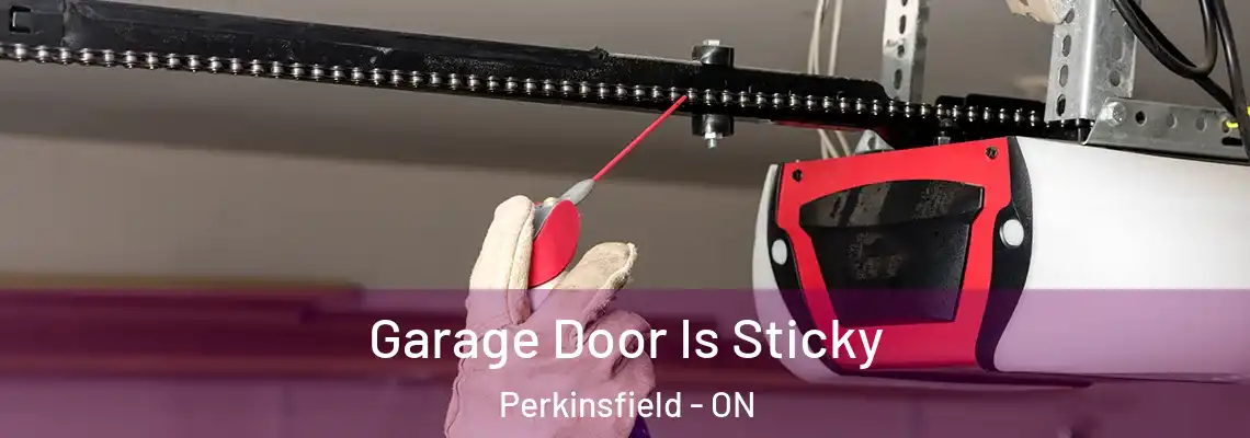 Garage Door Is Sticky Perkinsfield - ON
