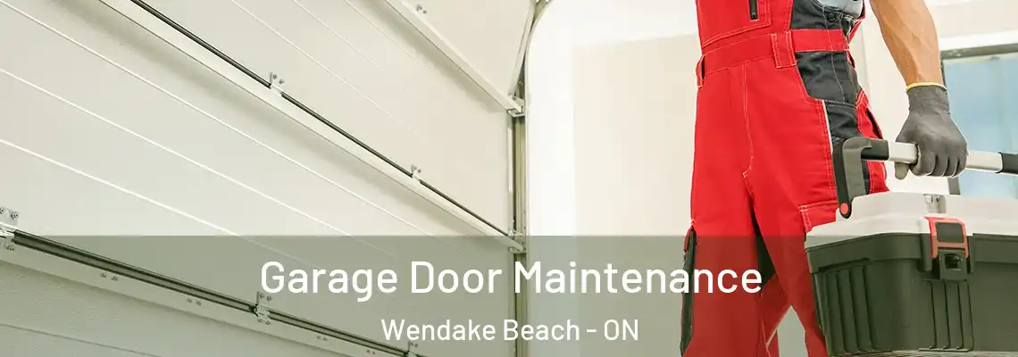 Garage Door Maintenance Wendake Beach - ON