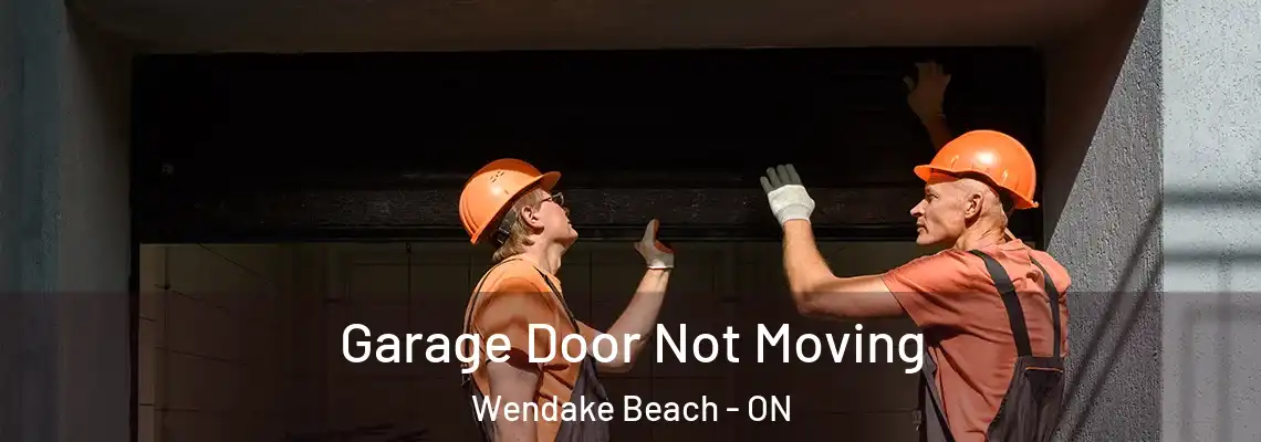 Garage Door Not Moving Wendake Beach - ON