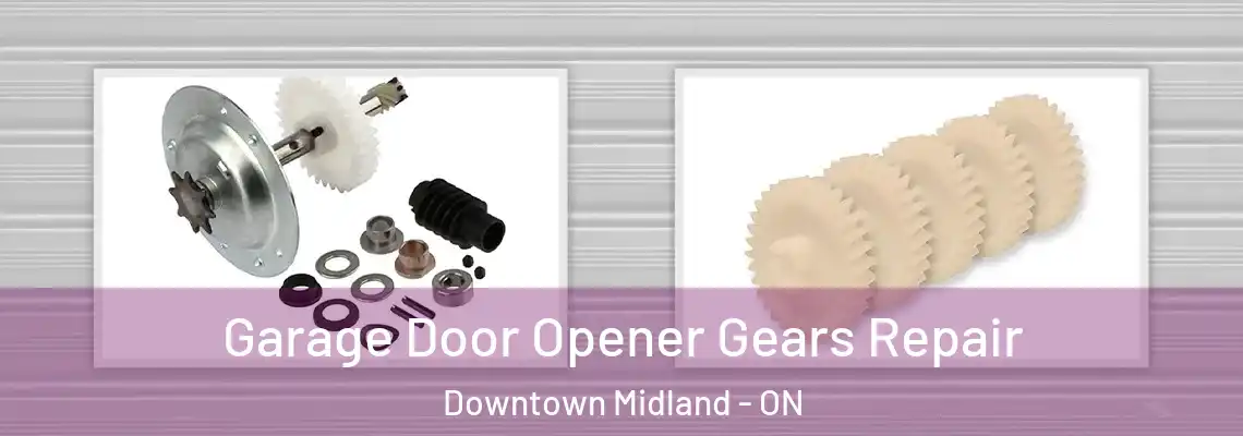 Garage Door Opener Gears Repair Downtown Midland - ON