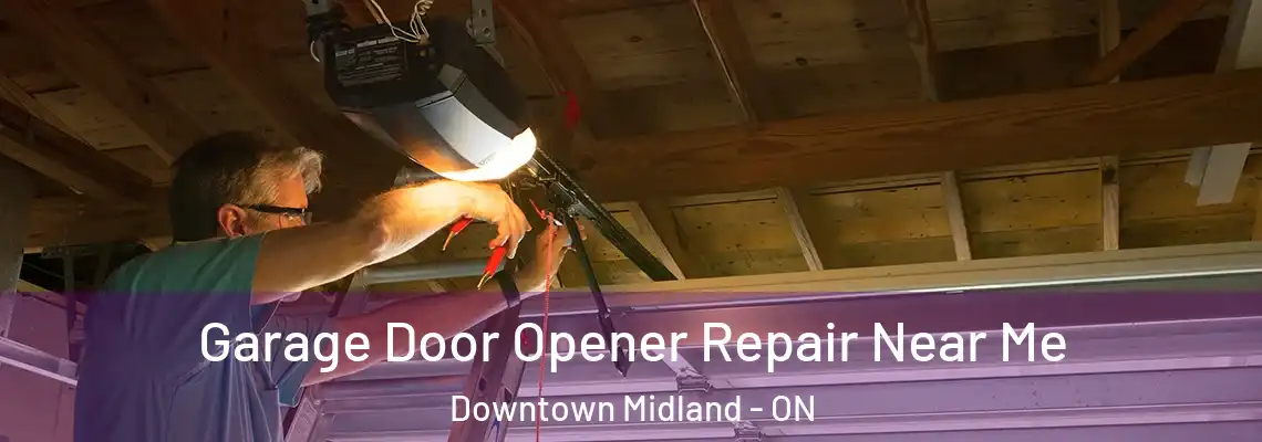 Garage Door Opener Repair Near Me Downtown Midland - ON