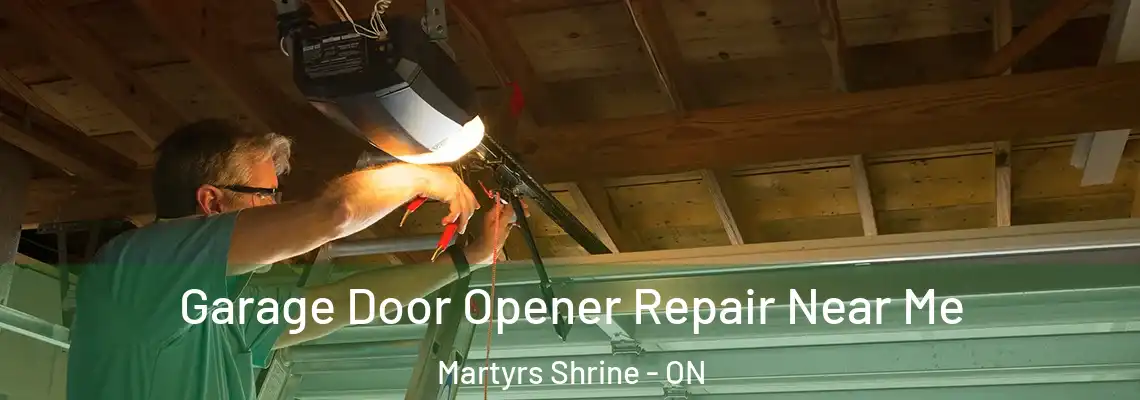  Garage Door Opener Repair Near Me Martyrs Shrine - ON