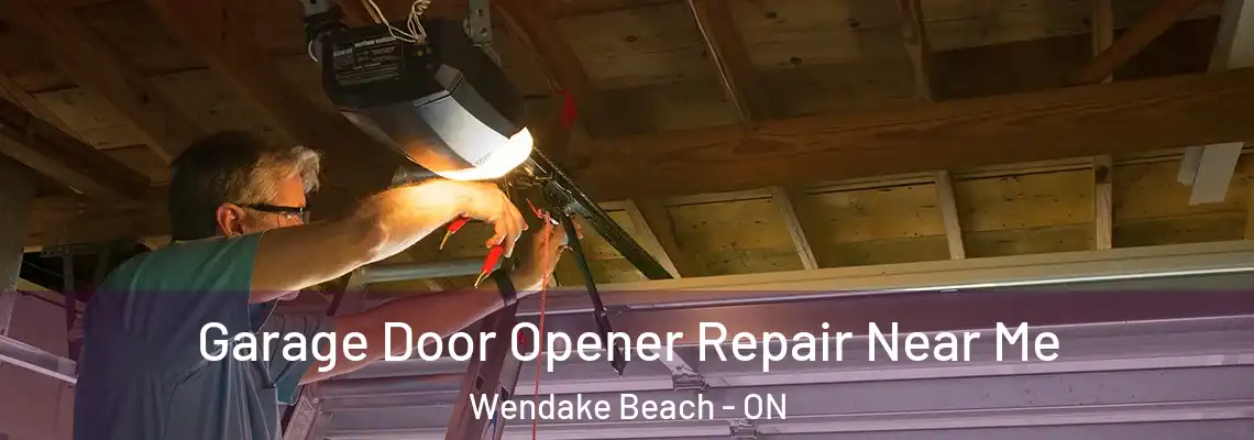 Garage Door Opener Repair Near Me Wendake Beach - ON