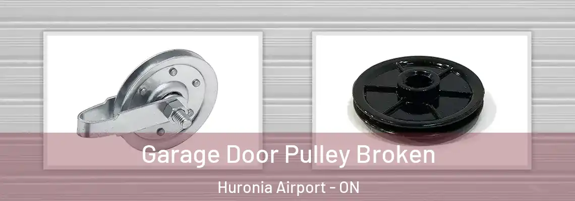 Garage Door Pulley Broken Huronia Airport - ON