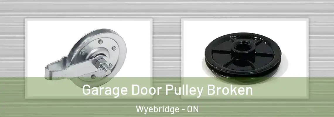 Garage Door Pulley Broken Wyebridge - ON
