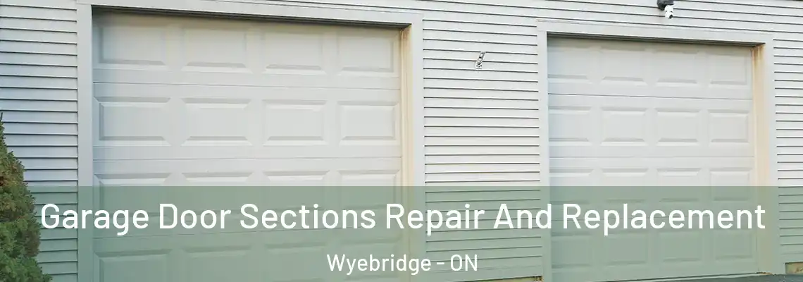 Garage Door Sections Repair And Replacement Wyebridge - ON