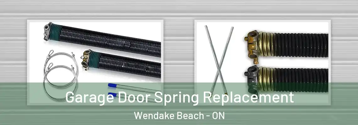 Garage Door Spring Replacement Wendake Beach - ON