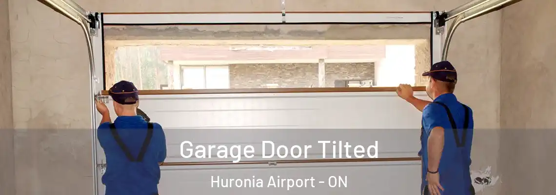 Garage Door Tilted Huronia Airport - ON