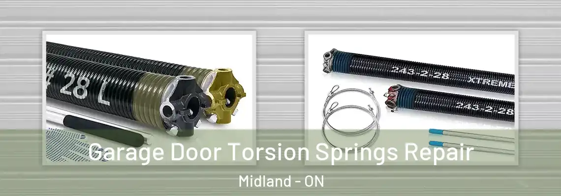 Garage Door Torsion Springs Repair Midland - ON