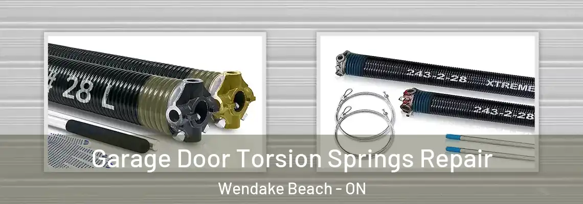 Garage Door Torsion Springs Repair Wendake Beach - ON