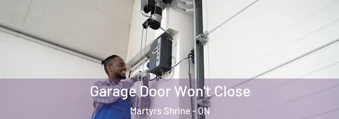 Garage Door Won't Close Martyrs Shrine - ON
