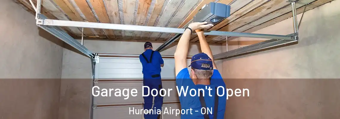 Garage Door Won't Open Huronia Airport - ON