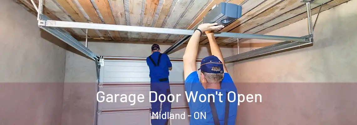 Garage Door Won't Open Midland - ON