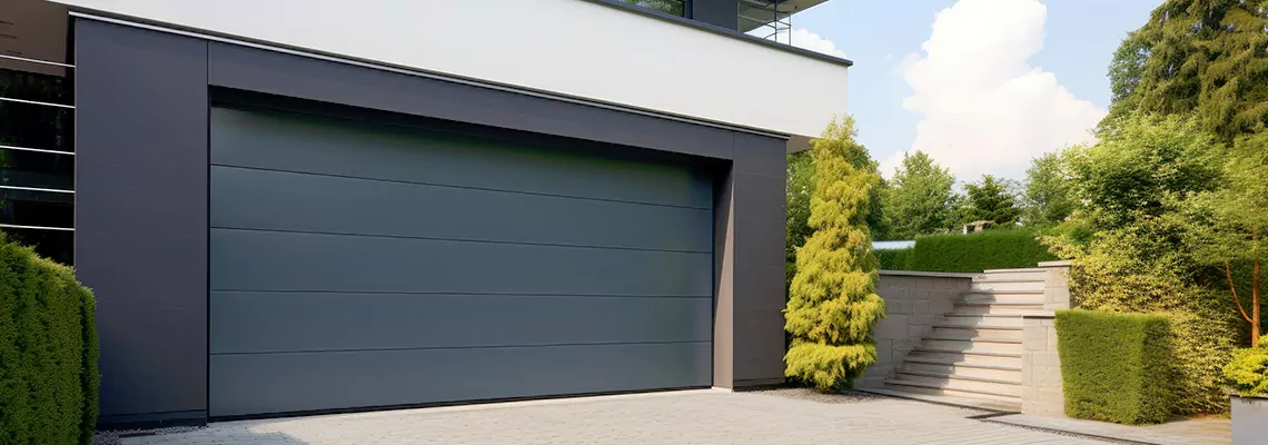 Haas Galvanized Steel Garage Door in Midland, ON