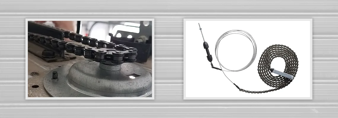 Noisy Garage Door Chain Repair in Midland, ON