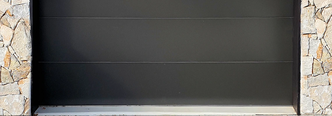 Overhead Black Garage Door Installation in Port McNicoll, ON