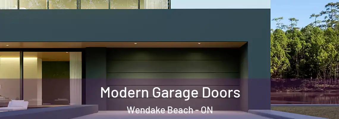 Modern Garage Doors Wendake Beach - ON
