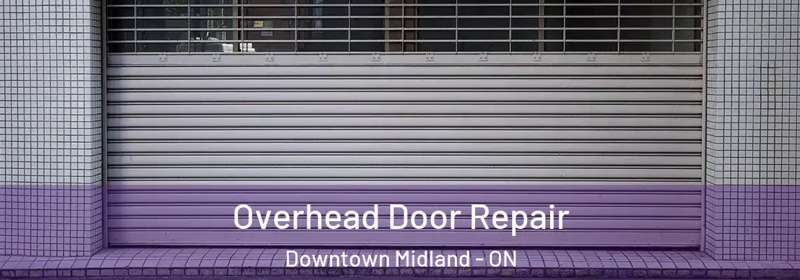 Overhead Door Repair Downtown Midland - ON