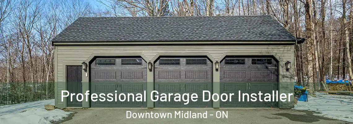 Professional Garage Door Installer Downtown Midland - ON