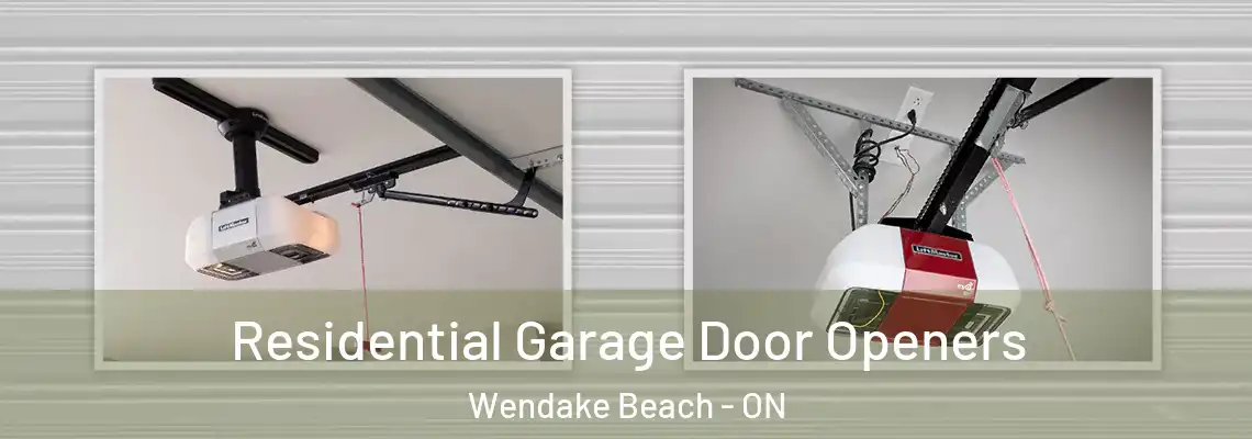 Residential Garage Door Openers Wendake Beach - ON