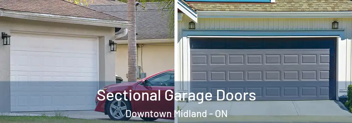 Sectional Garage Doors Downtown Midland - ON