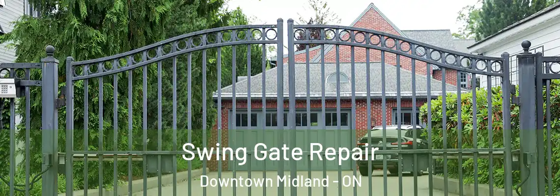 Swing Gate Repair Downtown Midland - ON