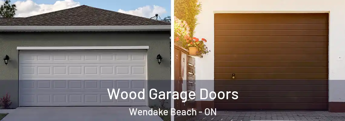 Wood Garage Doors Wendake Beach - ON