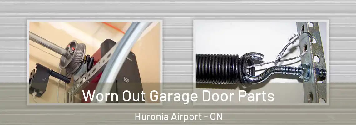 Worn Out Garage Door Parts Huronia Airport - ON